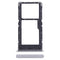 Pour Xiaomi Redmi Note 12R Plateau de carte SIM + Plateau de carte SIM / Plateau de carte Micro SD (Argent)